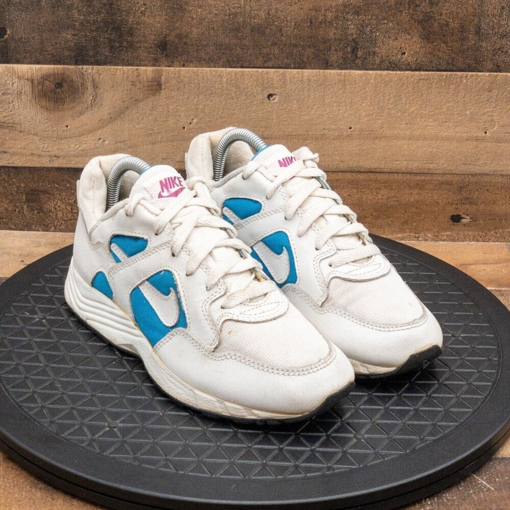 NIKE REGRIND WOMENS ATHLETIC SHOES VINTAGE 1997 RUNNING WALKING GYM LOW SIZE 8 - Picture 3 of 9